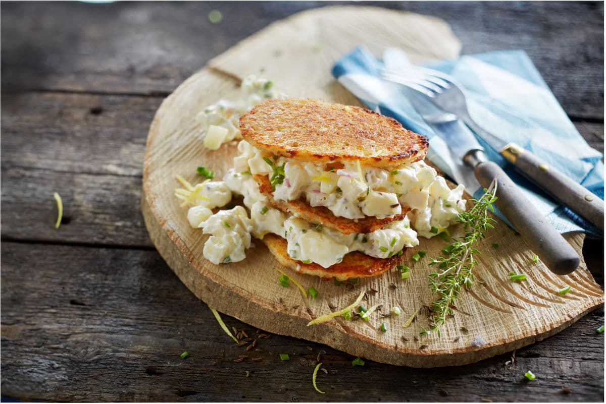 Aviko bramborák plněný